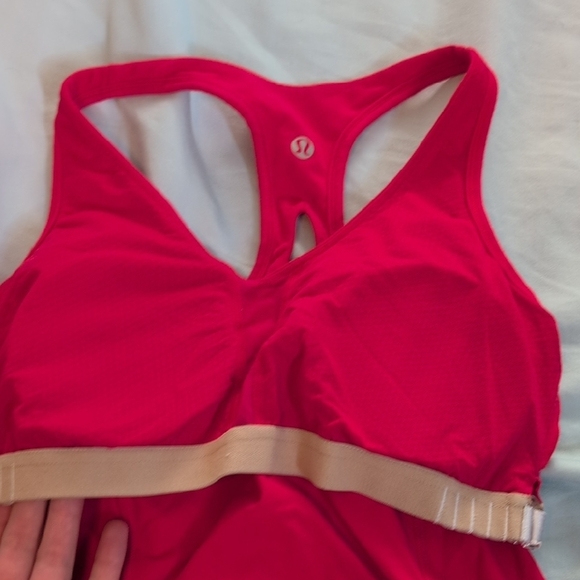 Lululemon Red Racerback Tank Top - Picture 7 of 8